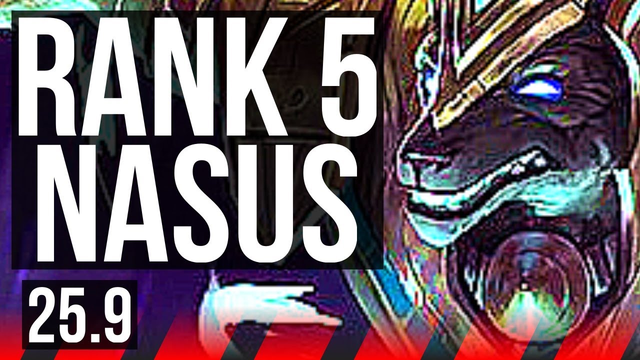 NASUS vs CAMILLE (TOP) | Rank 5 Nasus, 66% winrate | NA Challenger | 25.9