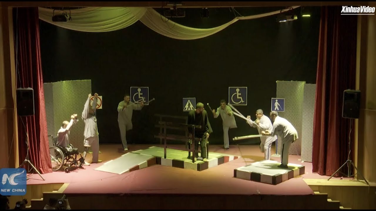 Amputee actors in Gaza break stereotype through theater performances
