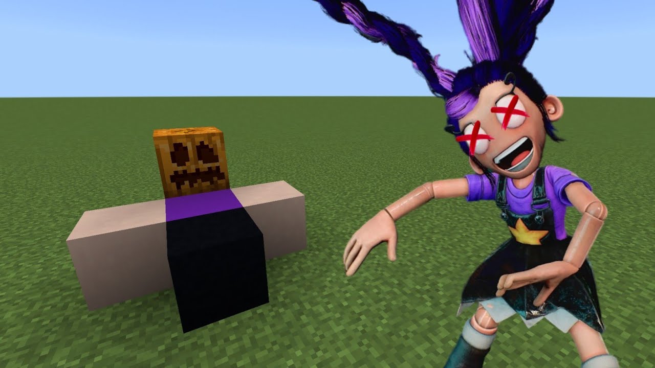 Poppy Playtime Dead Lily Lovebraids Addon in Minecraft PE