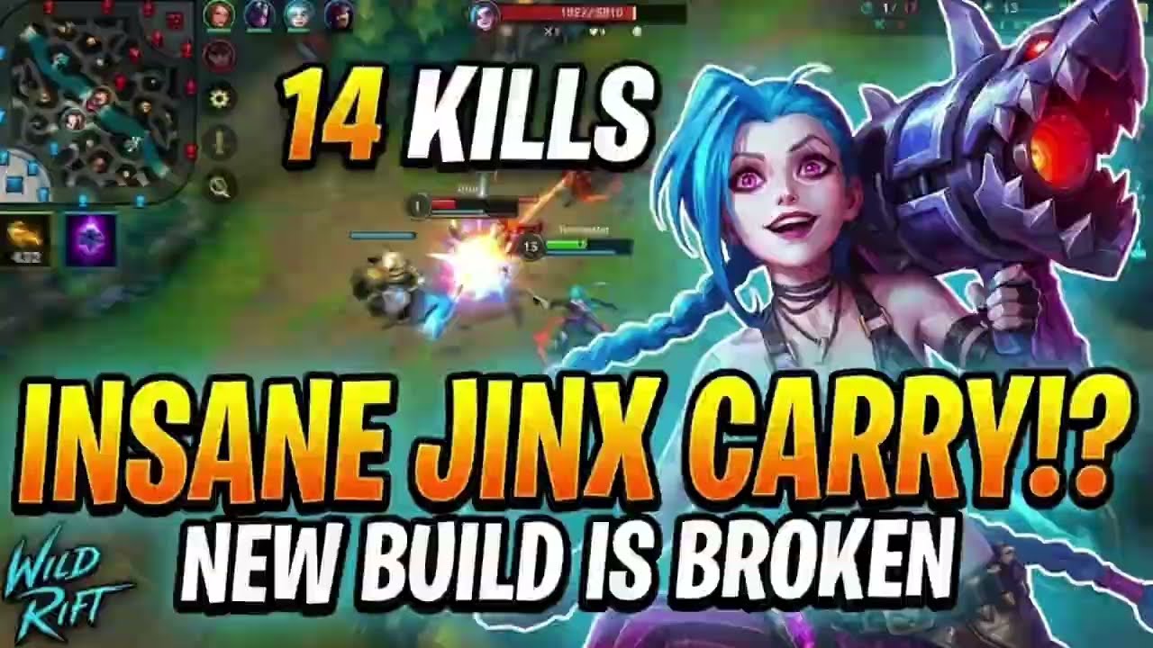Jinx Turned Ranked Into Easy Mode, Build and Runes.