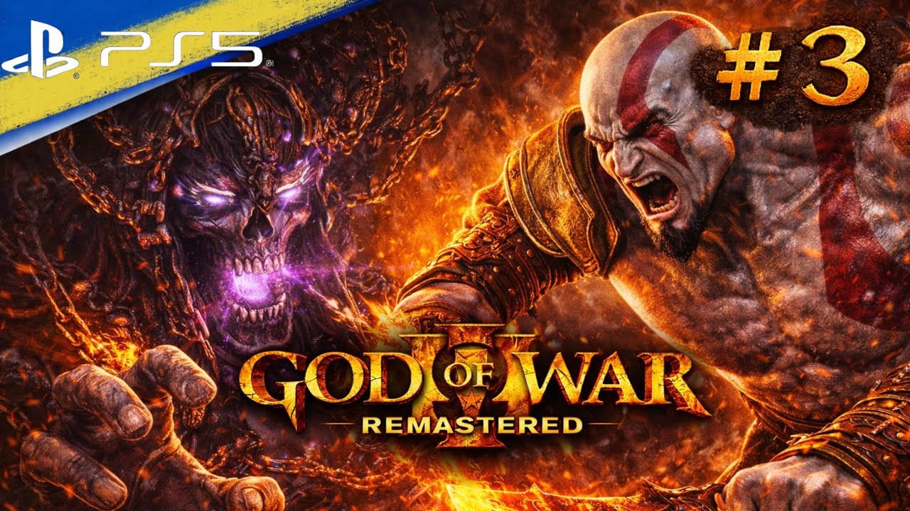 God of War 3 Remastered #3 - ПЕРШИЙ БОССФАЙТ | Проходження українською