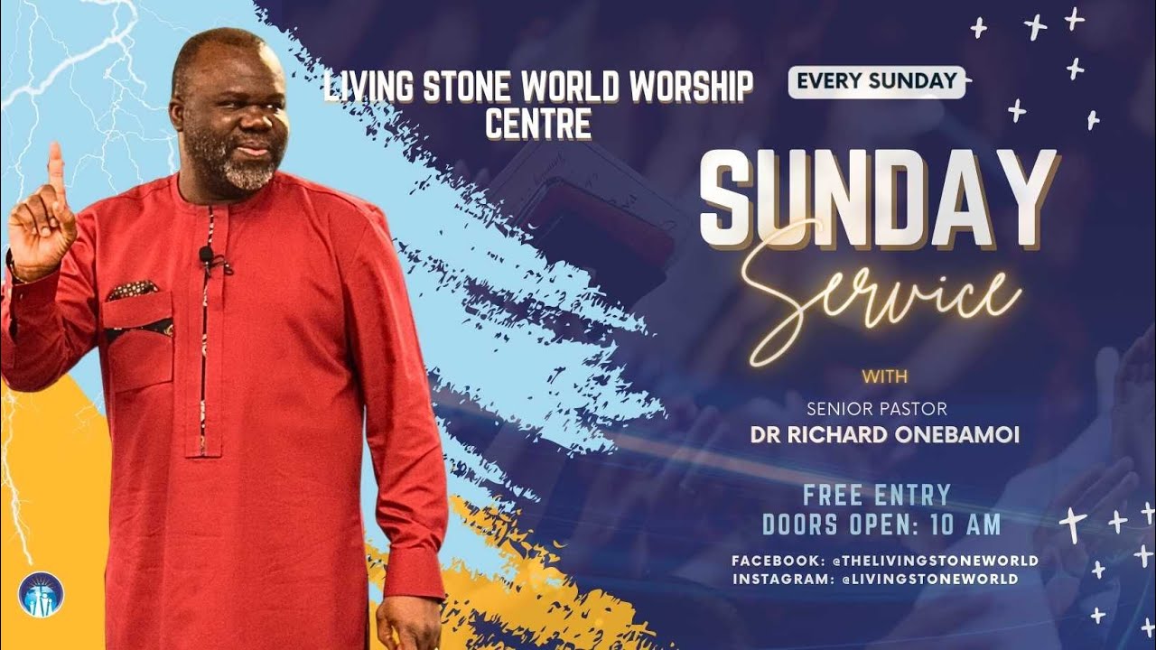 Sunday with Dr. Richard Onebamoi  | 1 February 2026 | Living Stone World Evere.