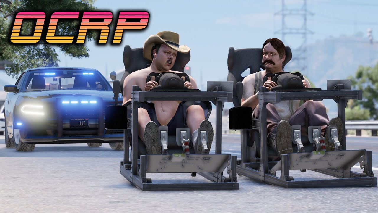 Racing Sim but we're actually Racing in OCRP GTA5 RP