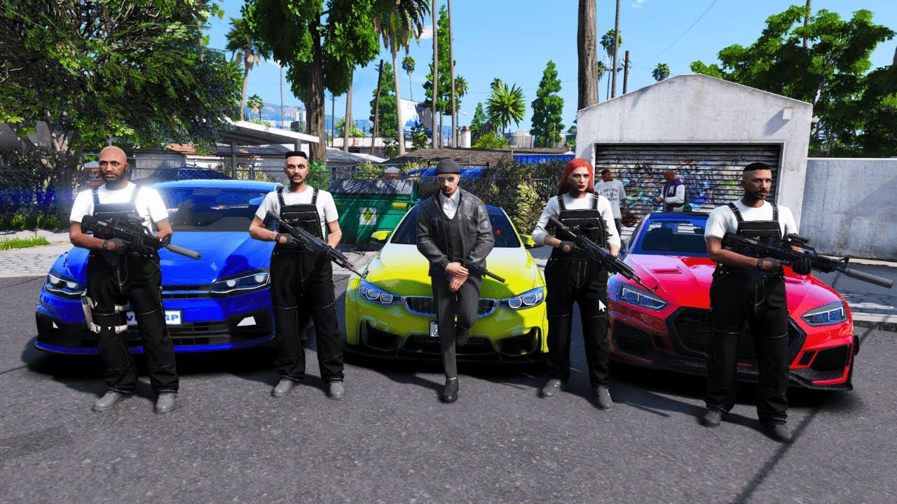 Trying to Join a Gang In GTA 5 RP