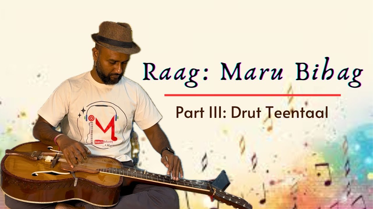 Raag Maru Bihag | Drut Teentaal | Soulful Mohan Veena & Slide Guitar Instrumental| Indian Classical