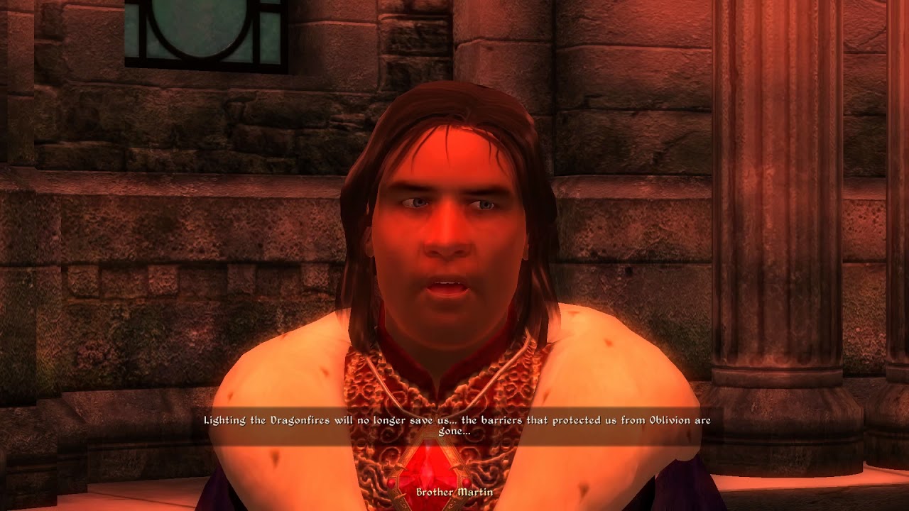 modding oblivion's final quest to give martin the wrong amulet PARODY
