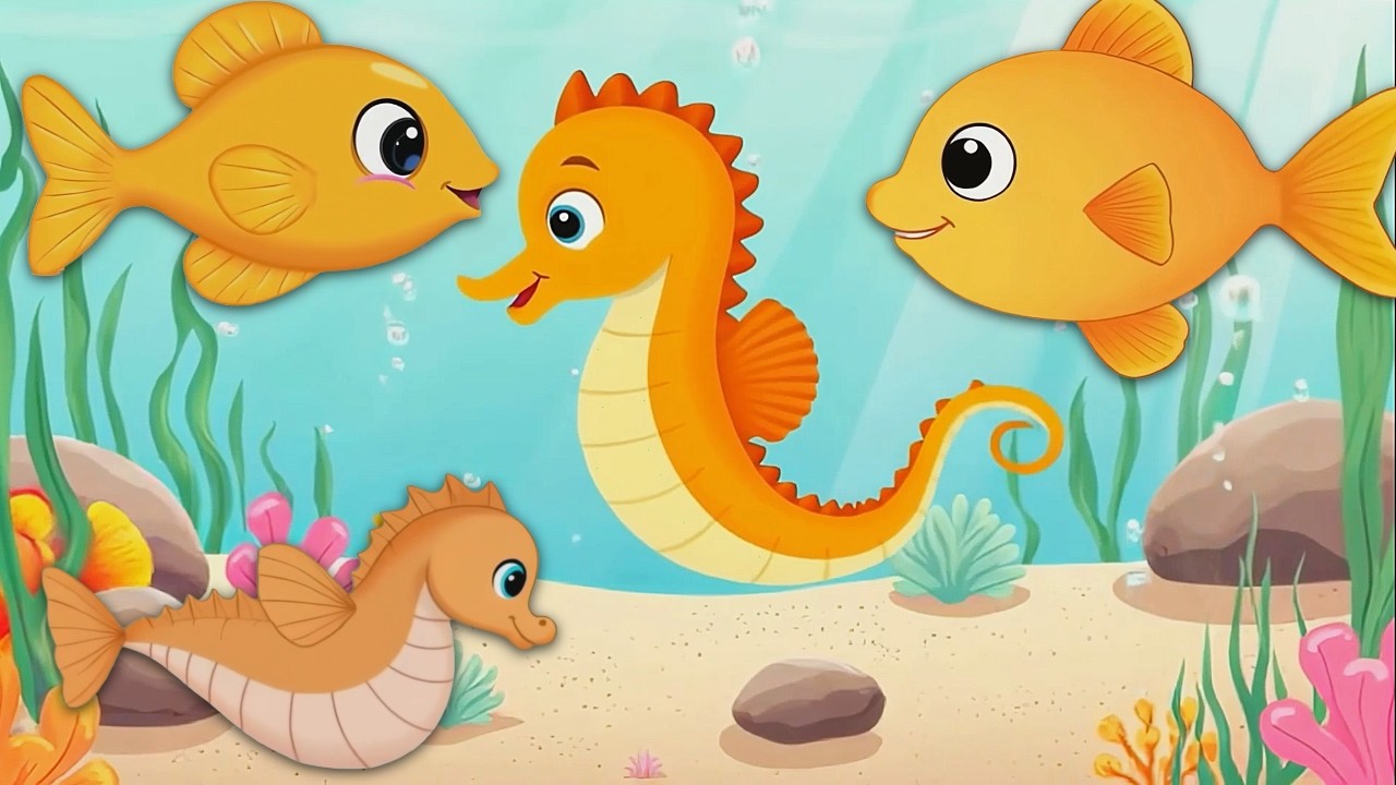 Gentle Ocean Friends for Babies 🌊🐠 | Calm Sensory Music