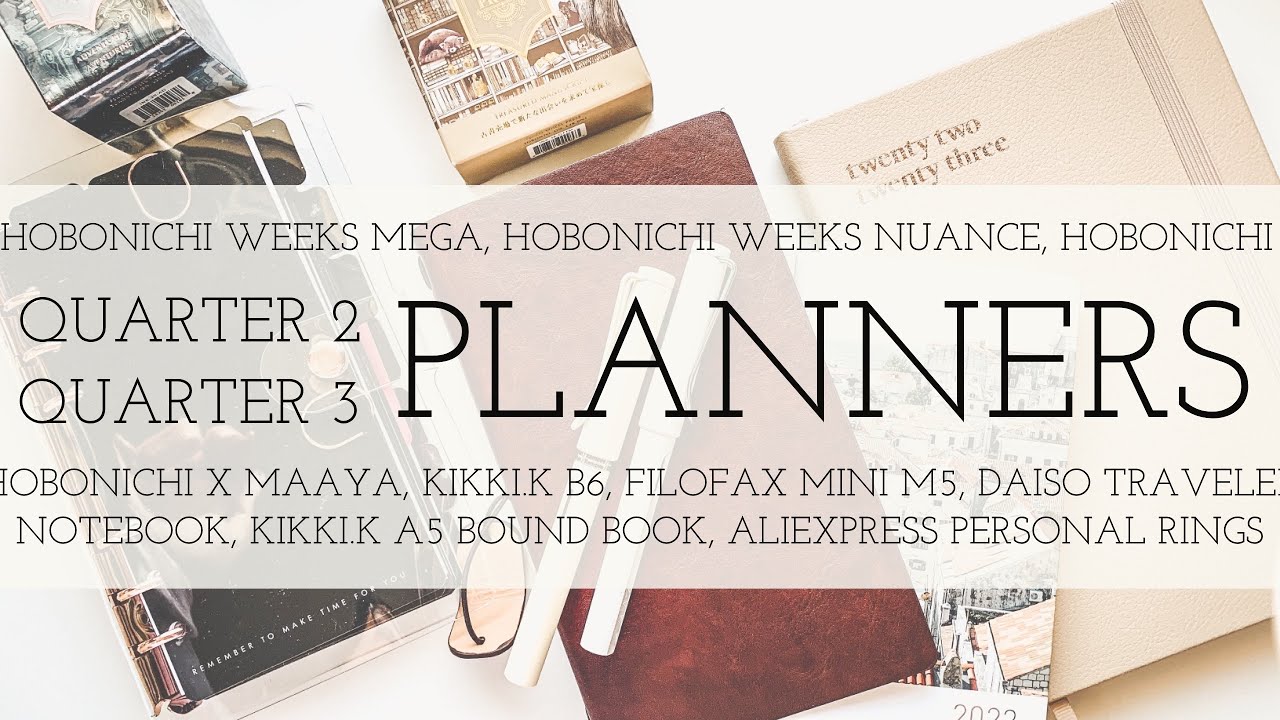 How I use multiple planners | Hobonichi Weeks Kikki.K Filofax Mini AliExpress personal planner