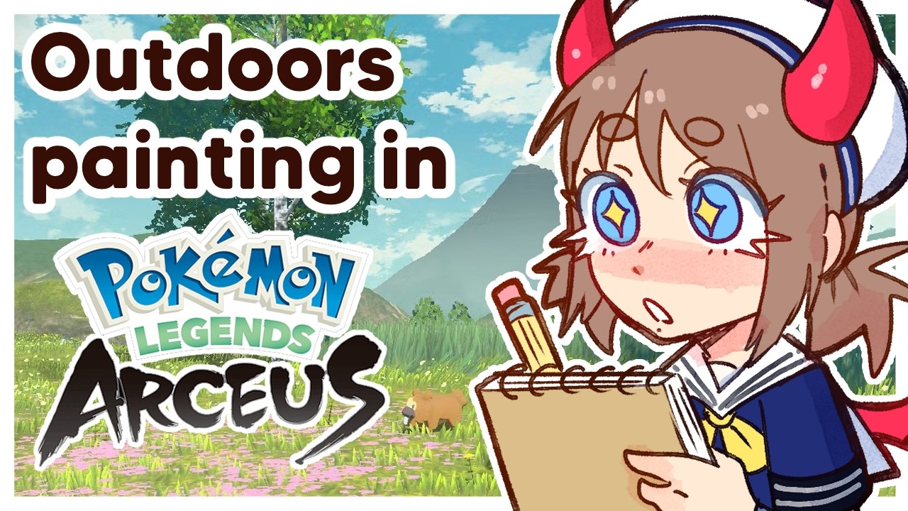 Drawing Pokemon in their natural habitat!【Art Stream】