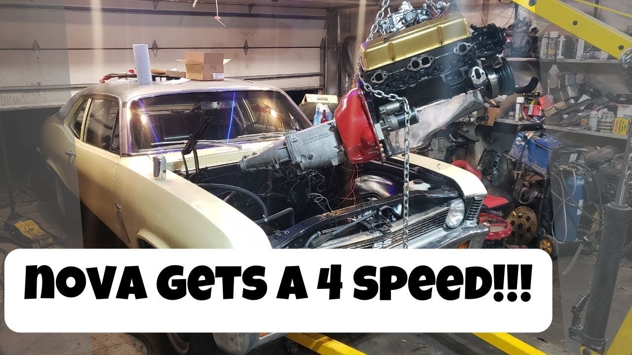 1971 Nova SS gets a  Muncie 4 Speed!