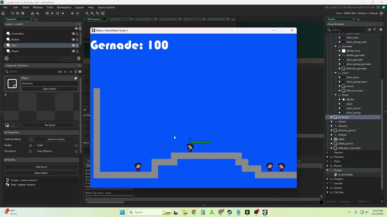 Platformer Fixes Parenting Camera