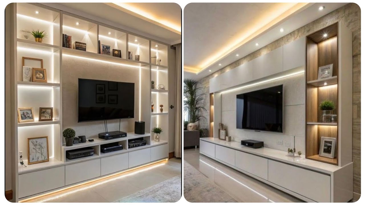160 Luxury Living Room TV Wall Design Ideas 2025 TV Cabinet Designs| Interior Design Ideas