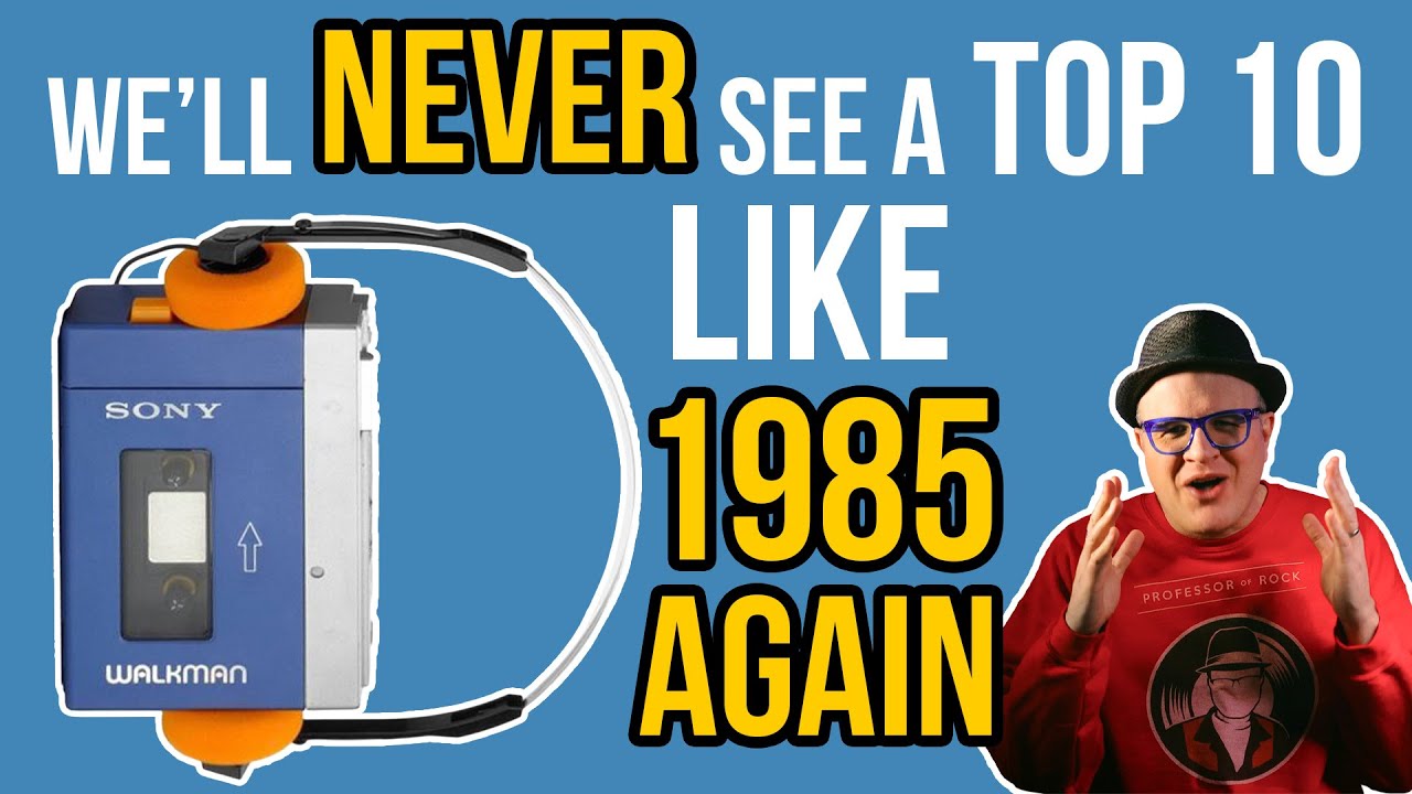 This 80s Top 10  Will Make You Wonder, What Happened to Music? | Professor of Rock