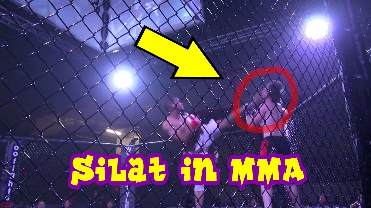 Silat vs Boxing In Cage Octagon &clubs; Fighter MMA