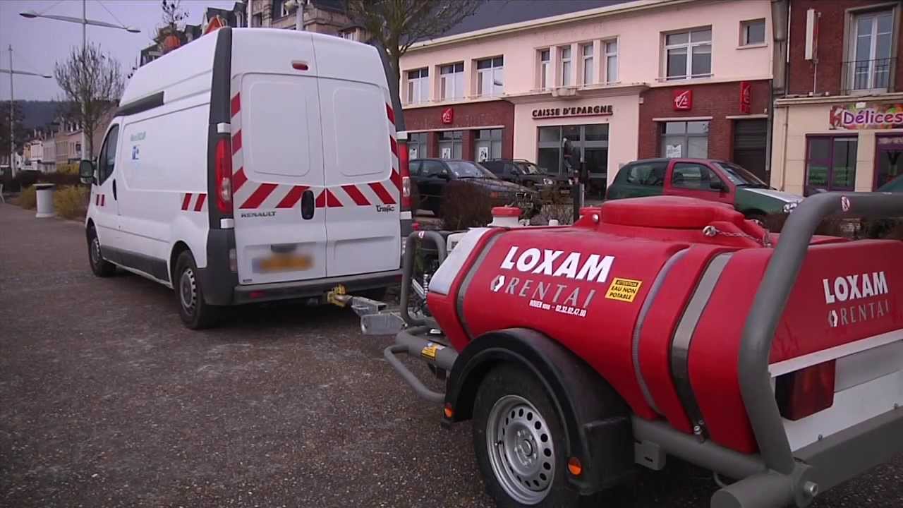 Nettoyeur Haute Pression autonome sur remorque - Loxam