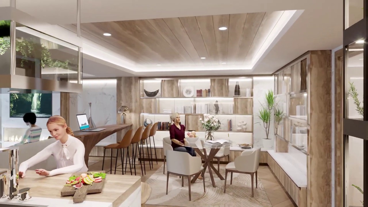 Take a Cruise Around the World: Inside a Residential Ship Lounge on Storylines MV Narrative