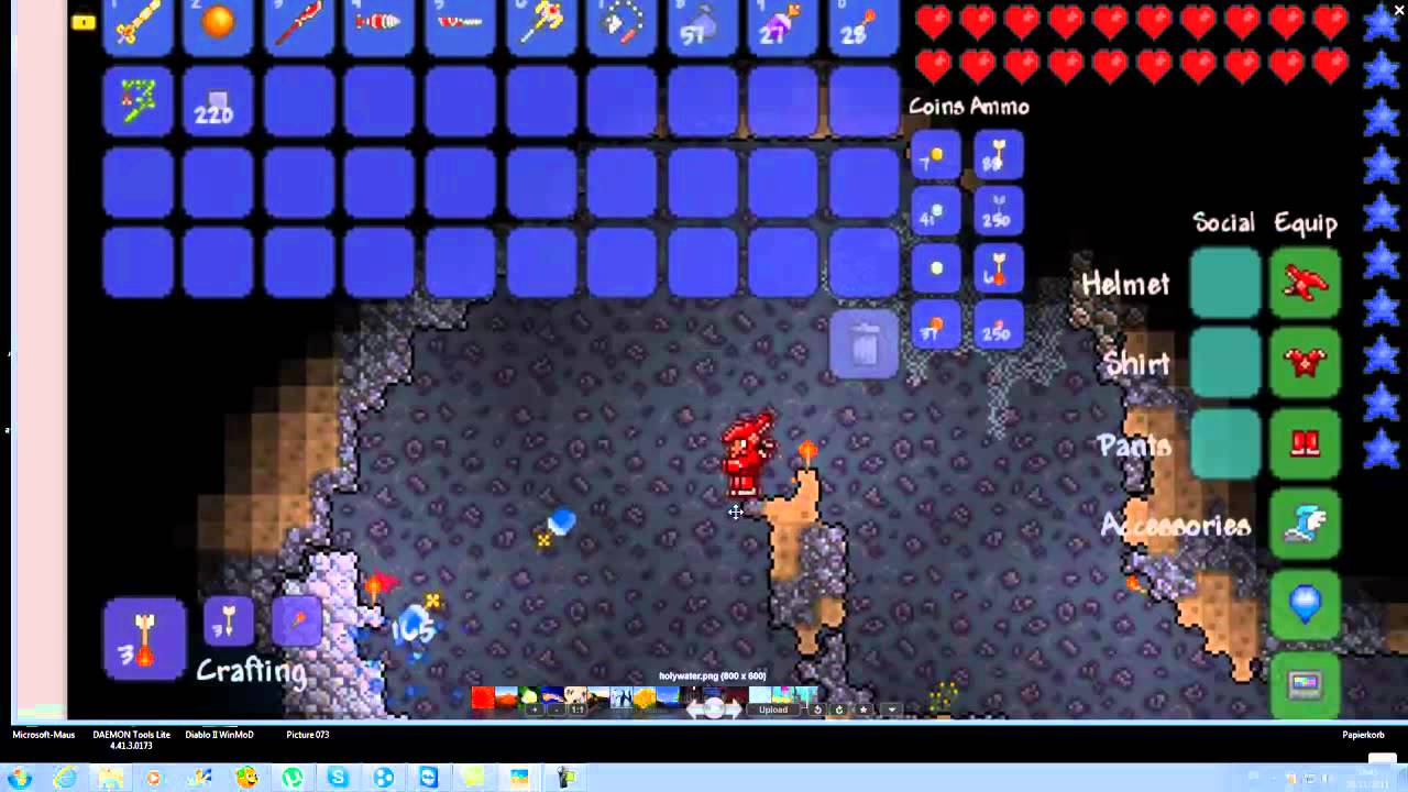 Terraria 1.1 update preview.