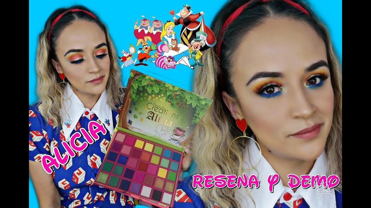 NUEVA PALETA ALICIA DE BEAUTY CREATIONS//RESEÑA Y DEMO//SARA DICE