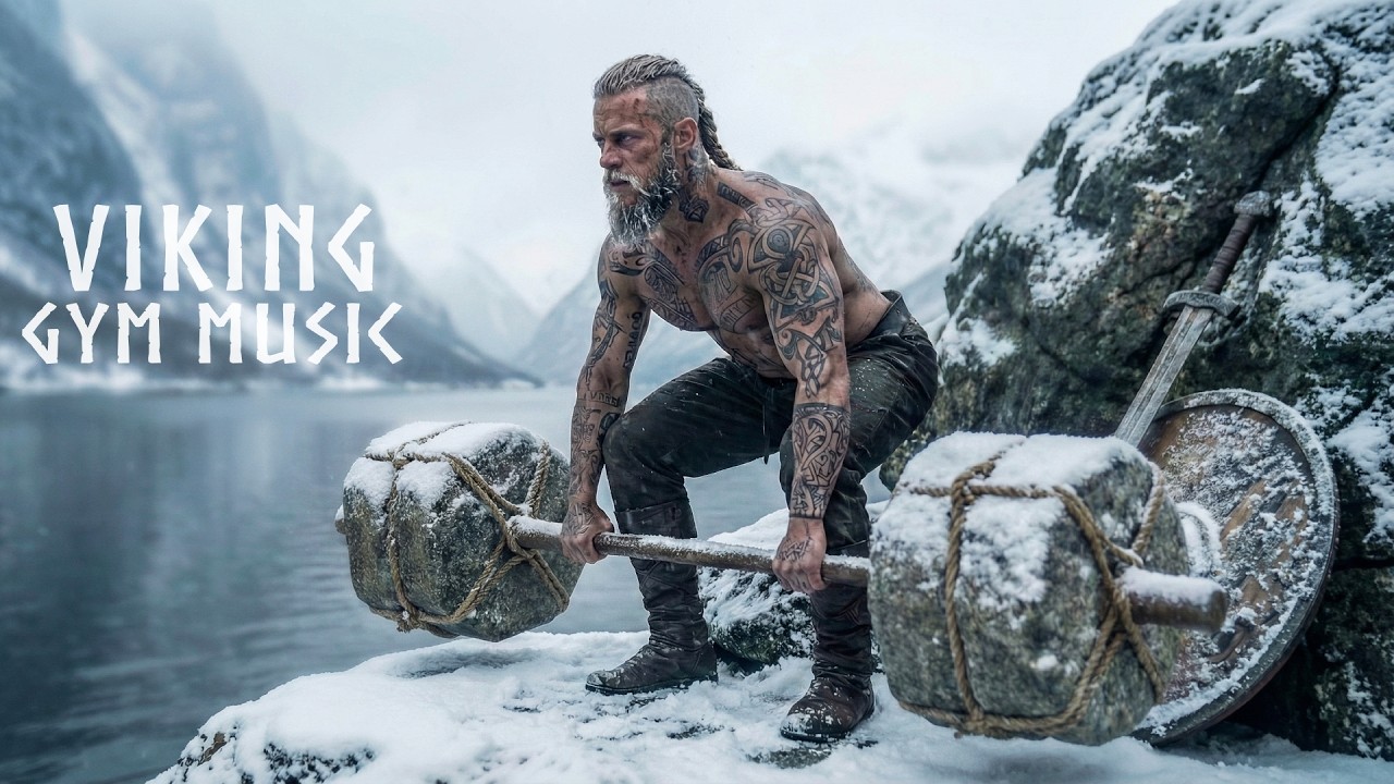 Powerful Viking Music 💪🏼 Dynamic Nordic Drumming Playlist For Lifting HEAVY Weights
