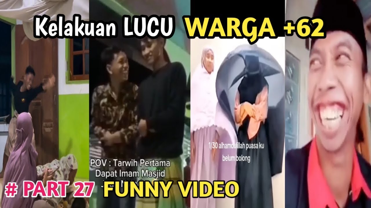 KUMPULAN VIDEO LUCU NGAKAK TERBARU WARGA +62 BIKIN SAKIT PERUT | HIBURAN KOCAK RAMADHAN CORE