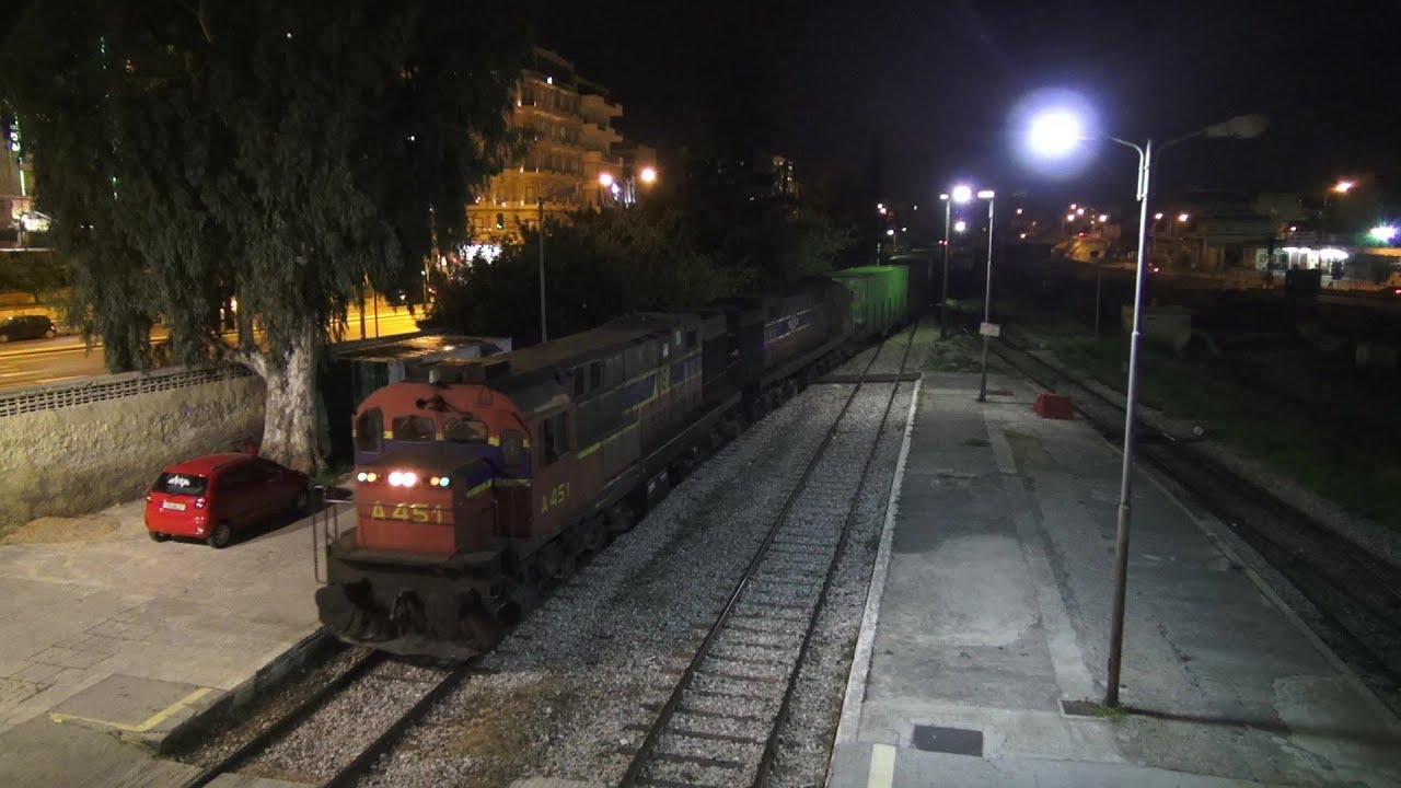 MLW MX627 & MX636 on Freight trains in Athens C. Station.(21/03/2014)