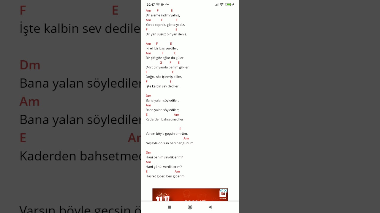 bana yalan söylediler.