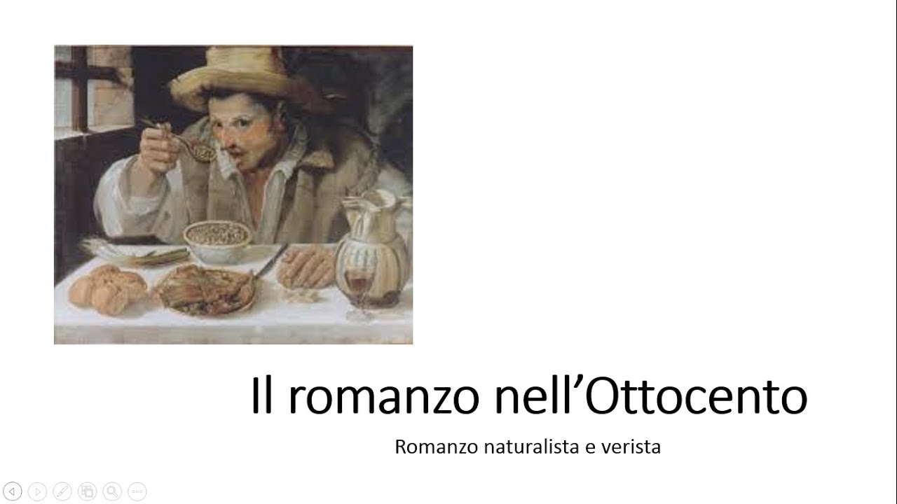 Il  romanzo naturalista e verista