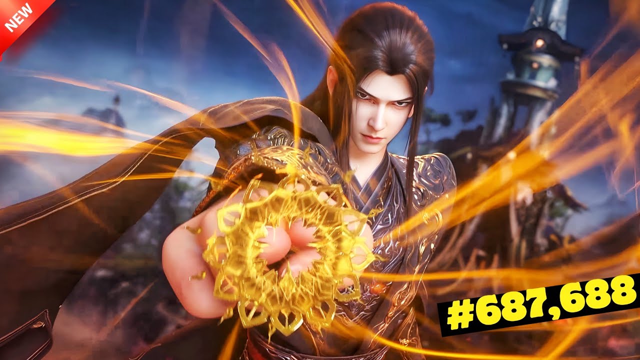 Weak Boy Becomes God Anime Season 6 Part :) 687 & 688 Xiao Yan Breakthrough Fight Saint