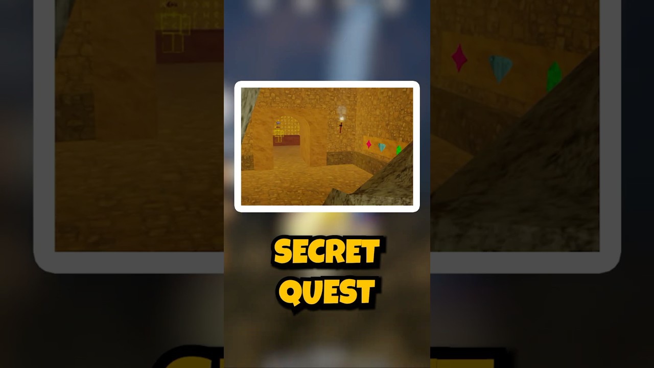 SECRET QUEST in Crystal Caverns! 🔓💎