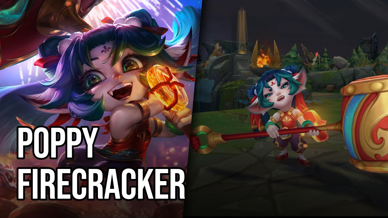 Firecracker Poppy Skin | League of Legends