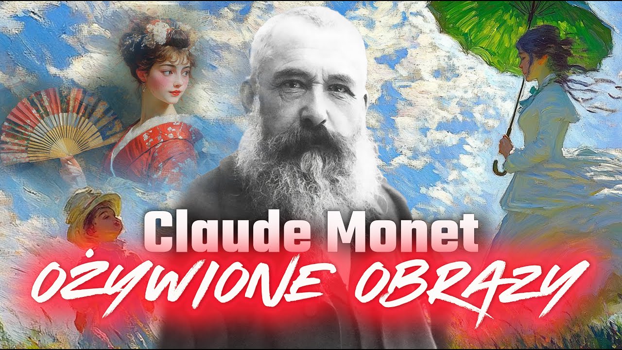 CLAUDE MONET - Ożywione Obrazy. Magia Światła i Koloru. #claudemonet #impressionism