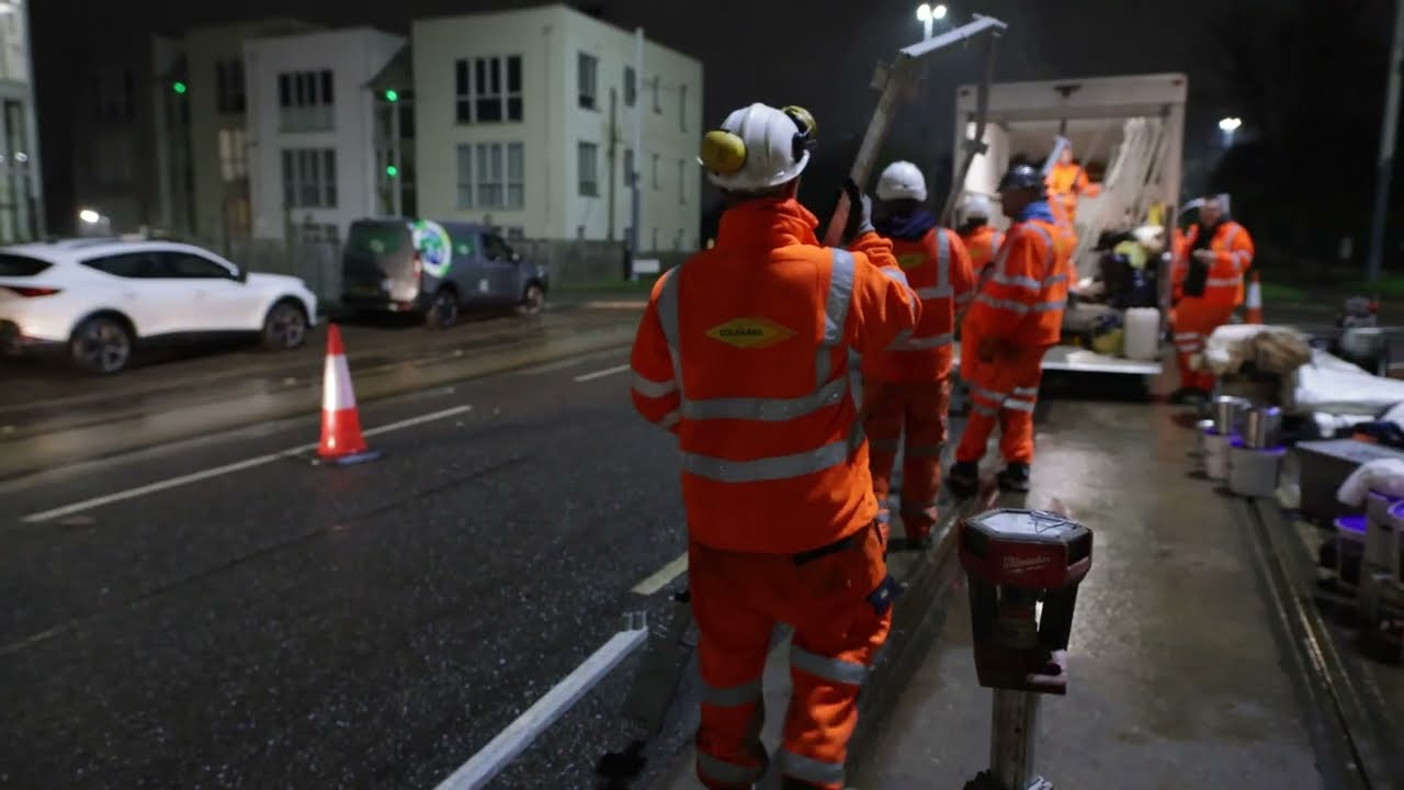 Sheffield Supertram Repair Works - Colas Rail UK