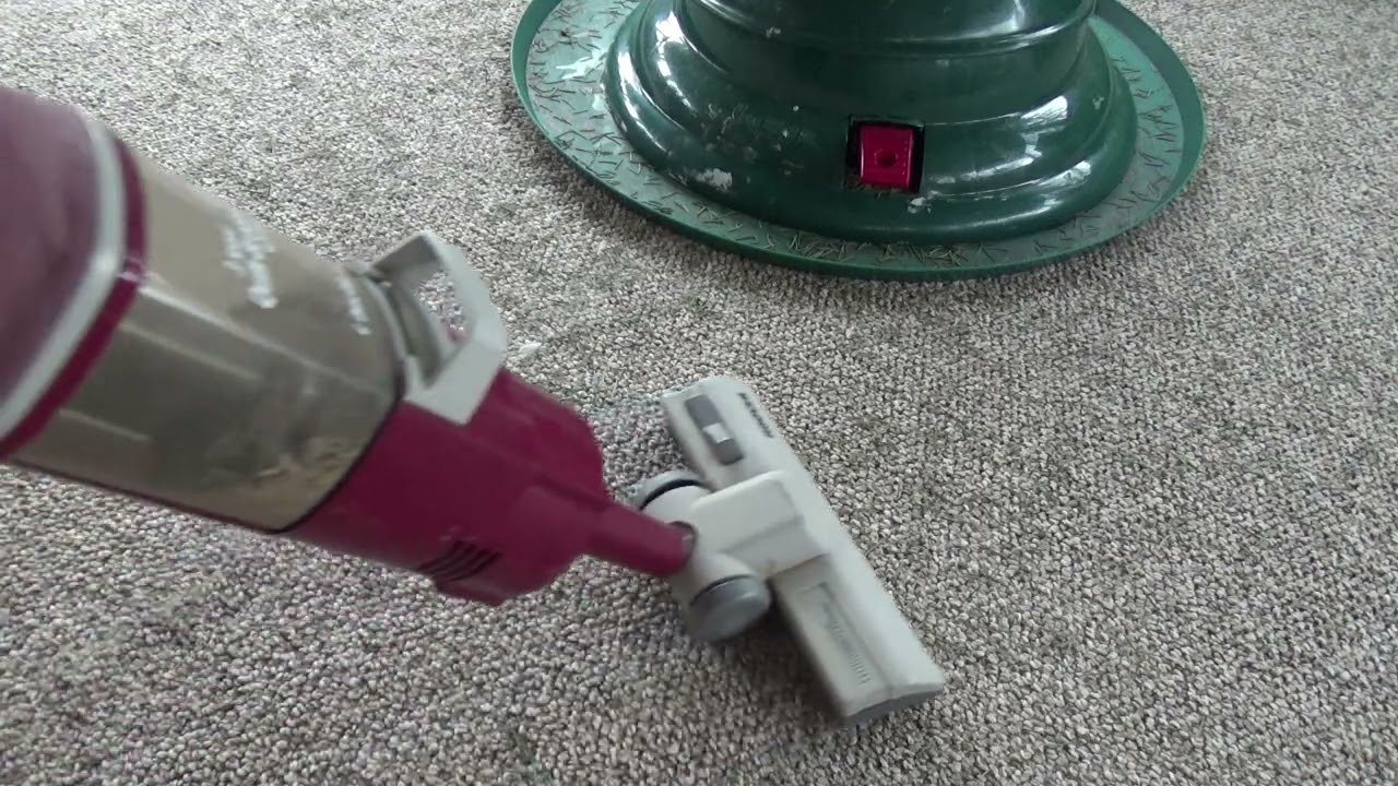 Pine Needles Cleanup | Hoover Quik Broom 2