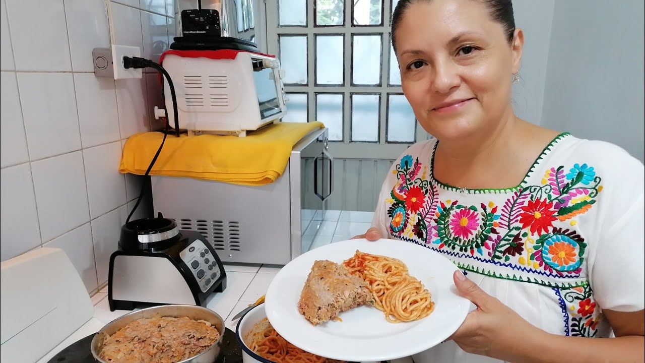 Pastel de Carne Receta sin horno | Mexican Meat Cake No Oven needed | Mexican recipe