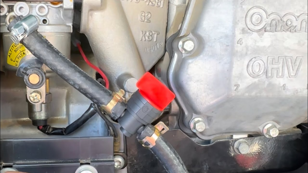 Onan 4000 Generator- Installing & Testing Fuel Shut-Off Valve