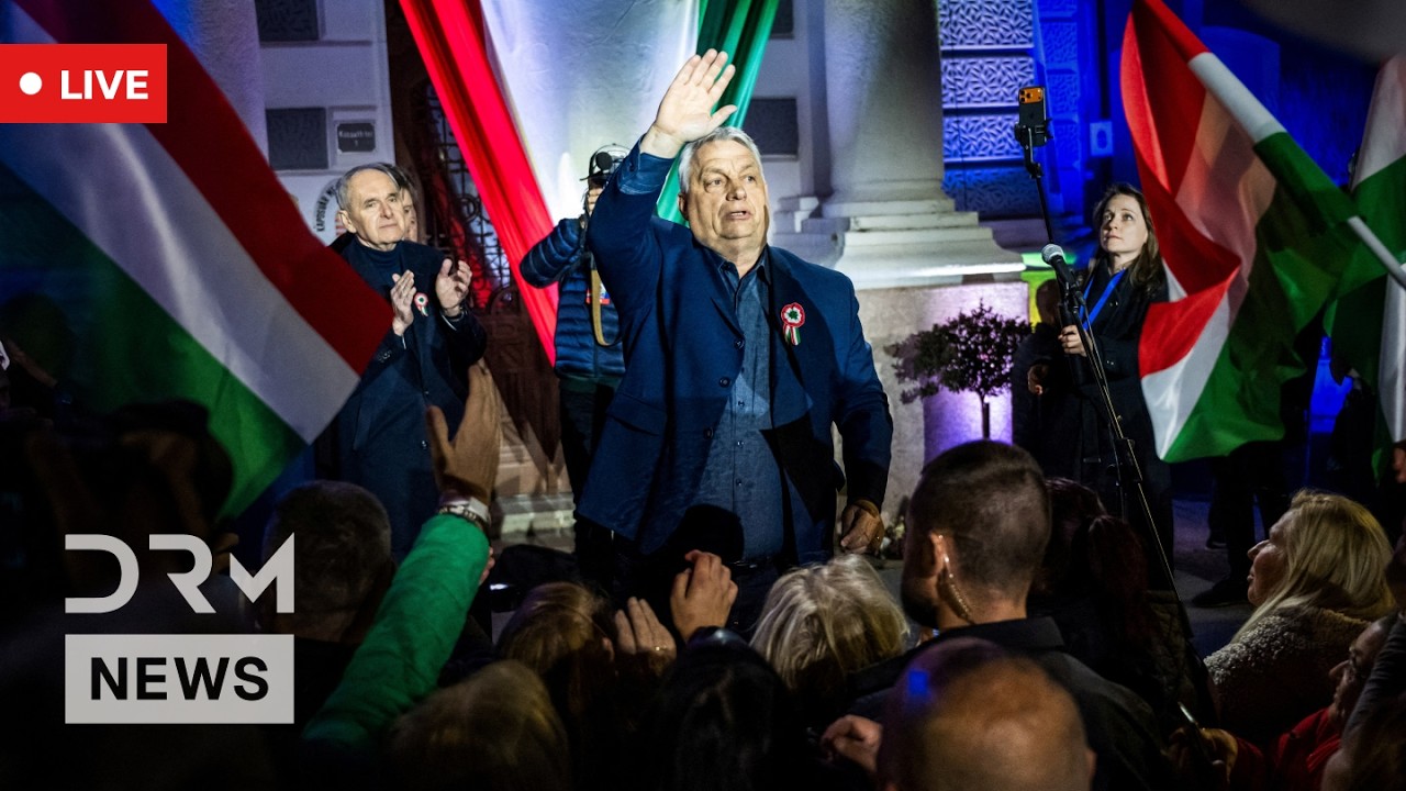LIVE: Hungary's PM Orb&aacute;n Holds Major Campaign Rally in Győr Ahead of National Elections | AC1N