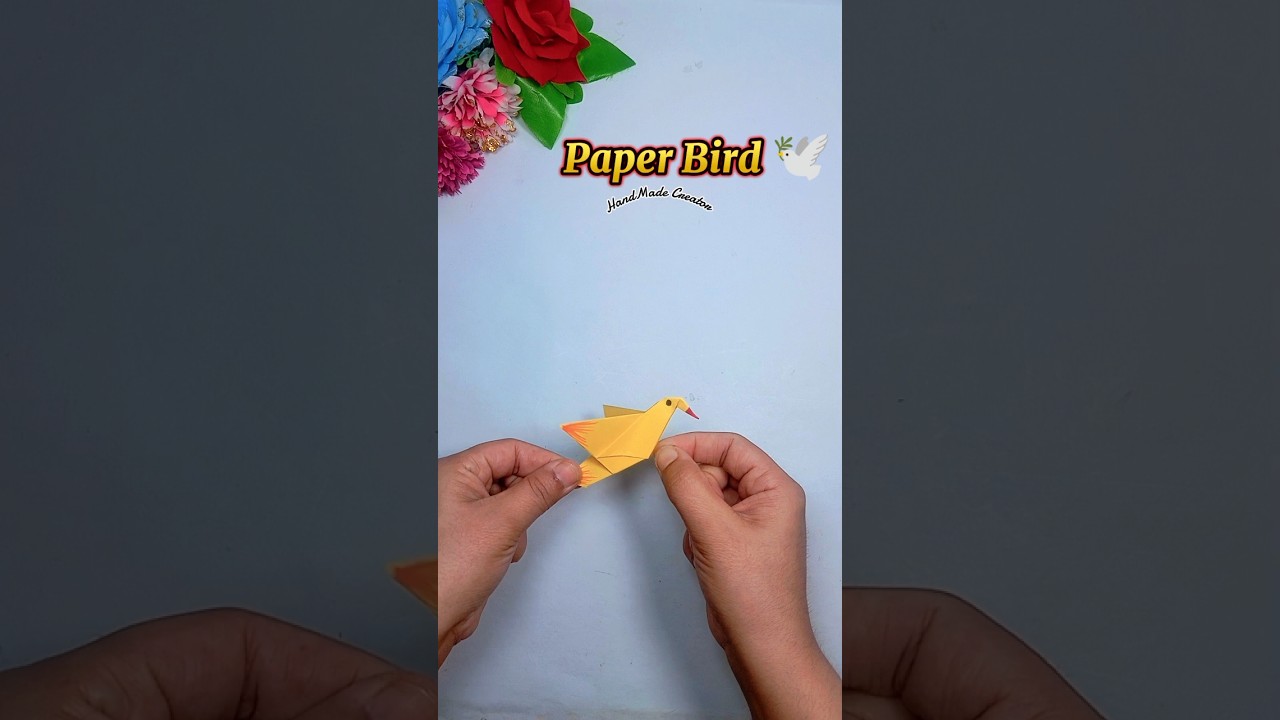 Origami paper bird🕊️