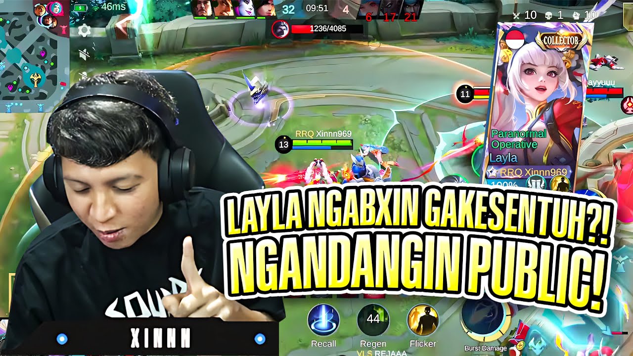 LAYLA NGABXIN GA KESENTUH?! NGANDANGIN PUBLIC PAKE LAYLA!! 
