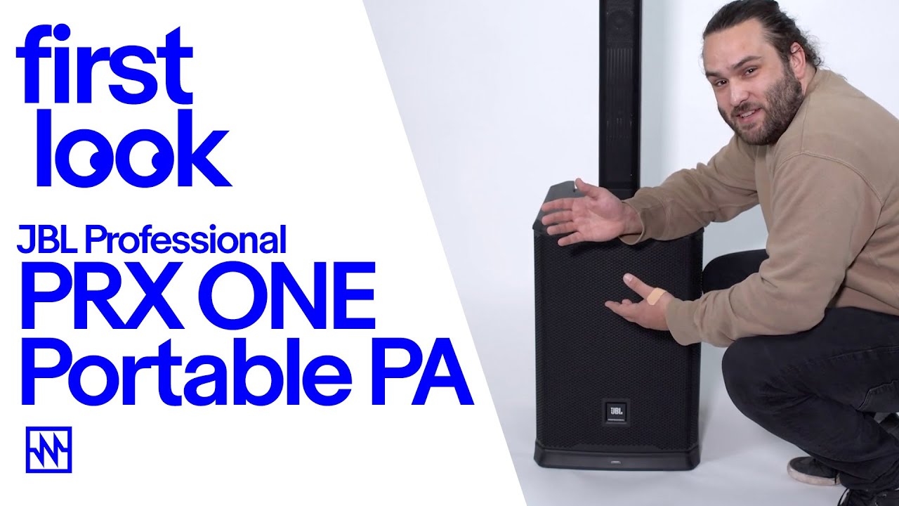 First Look at JBL PRX One: Easy to Use Stick PA for Everyone