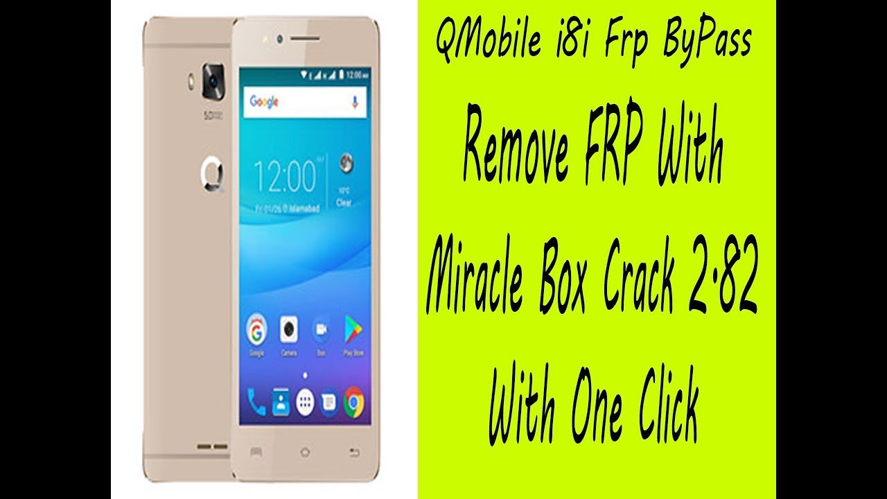 Qmobile i8i FRP ByPass With Miracle Box Crack v2.82 | Remove Frp With Miracle Box Crack