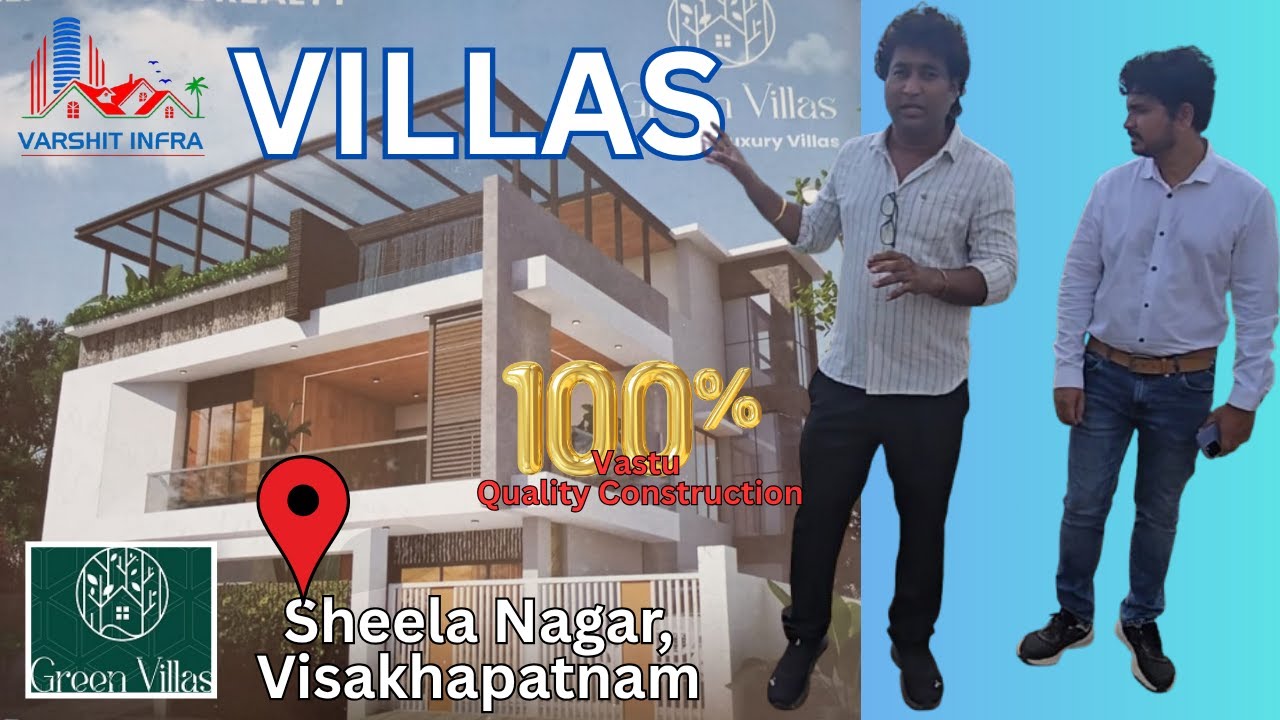 ✅ Approved Green Villas Project in Visakhapatnam | Nature-Friendly Living | Real Estate Investment