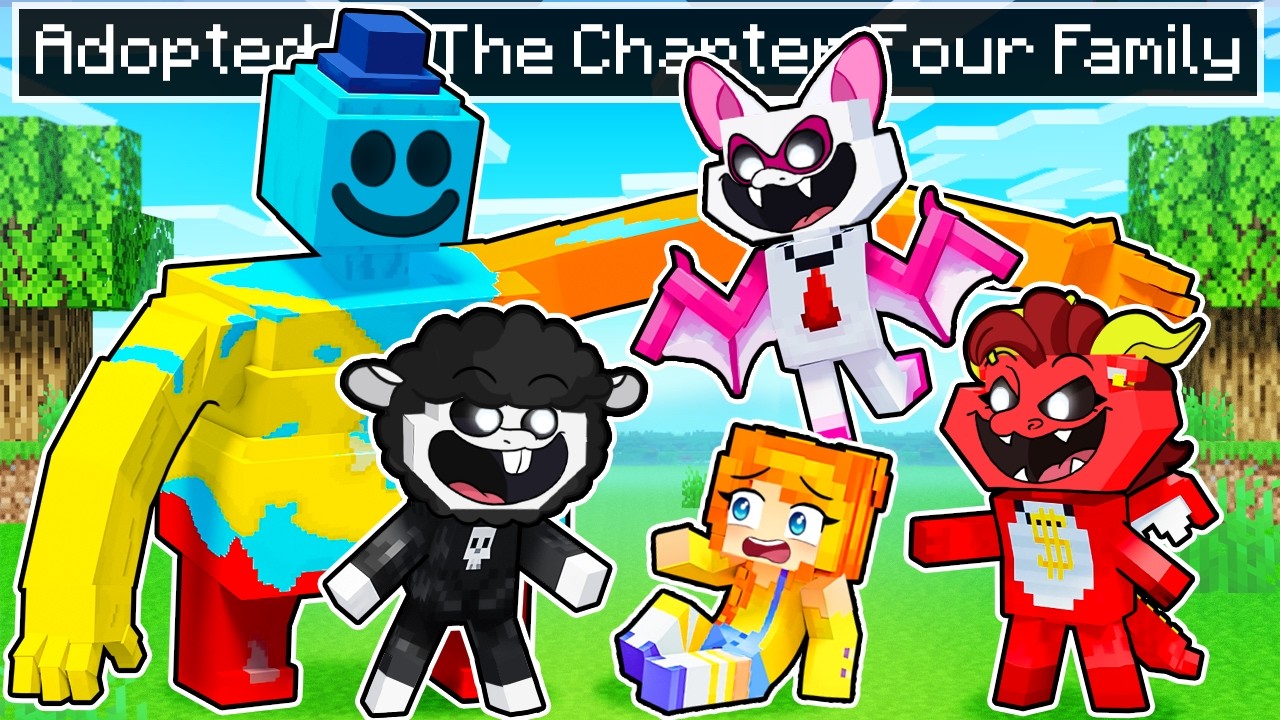 ADOPTED by the CHAPTER 4 FAMILY in Minecraft!