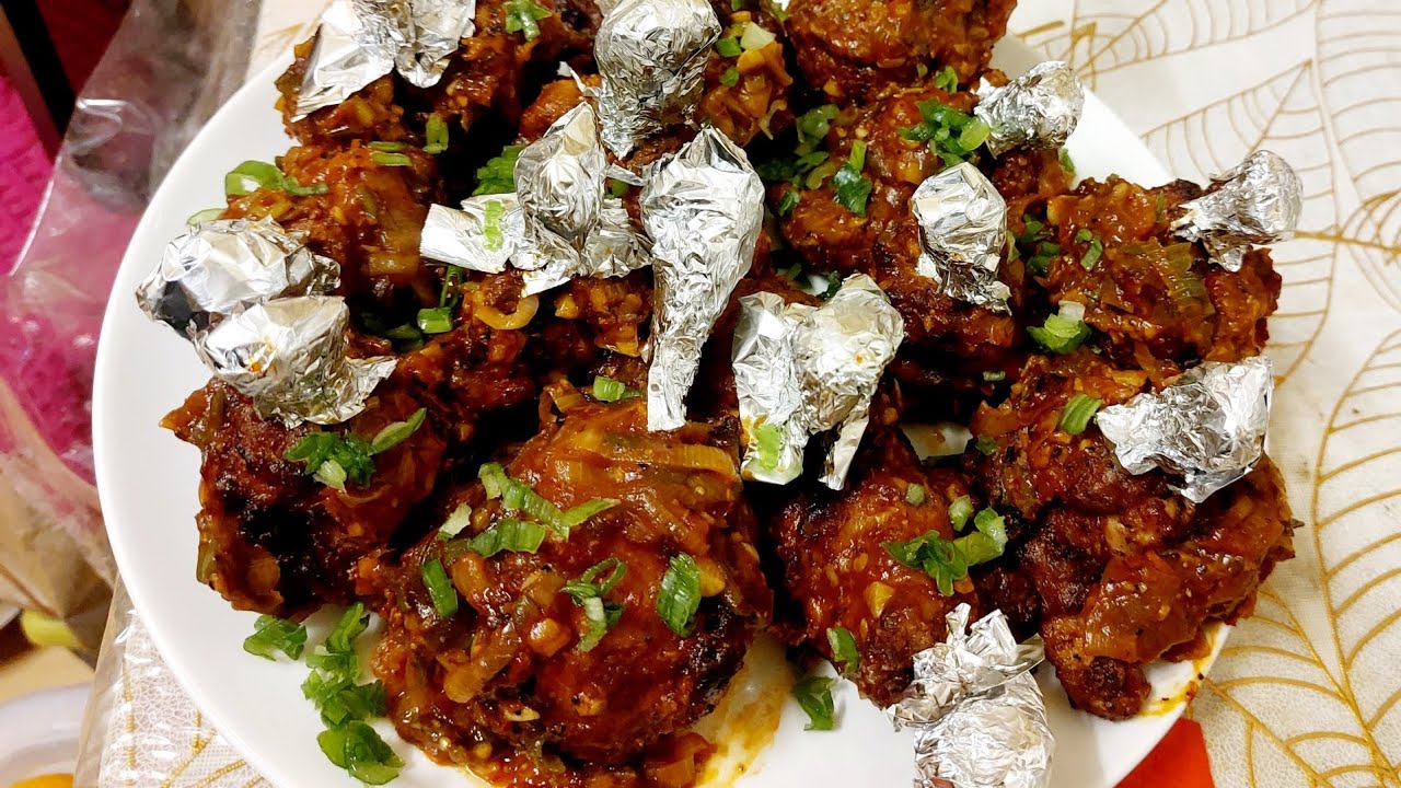 Drums of Heaven chicken Lollipop ড্রামস ওফ হেভেন চিকেন ললিপপ 🍗 #Drumsofheaven #Zinizeny 