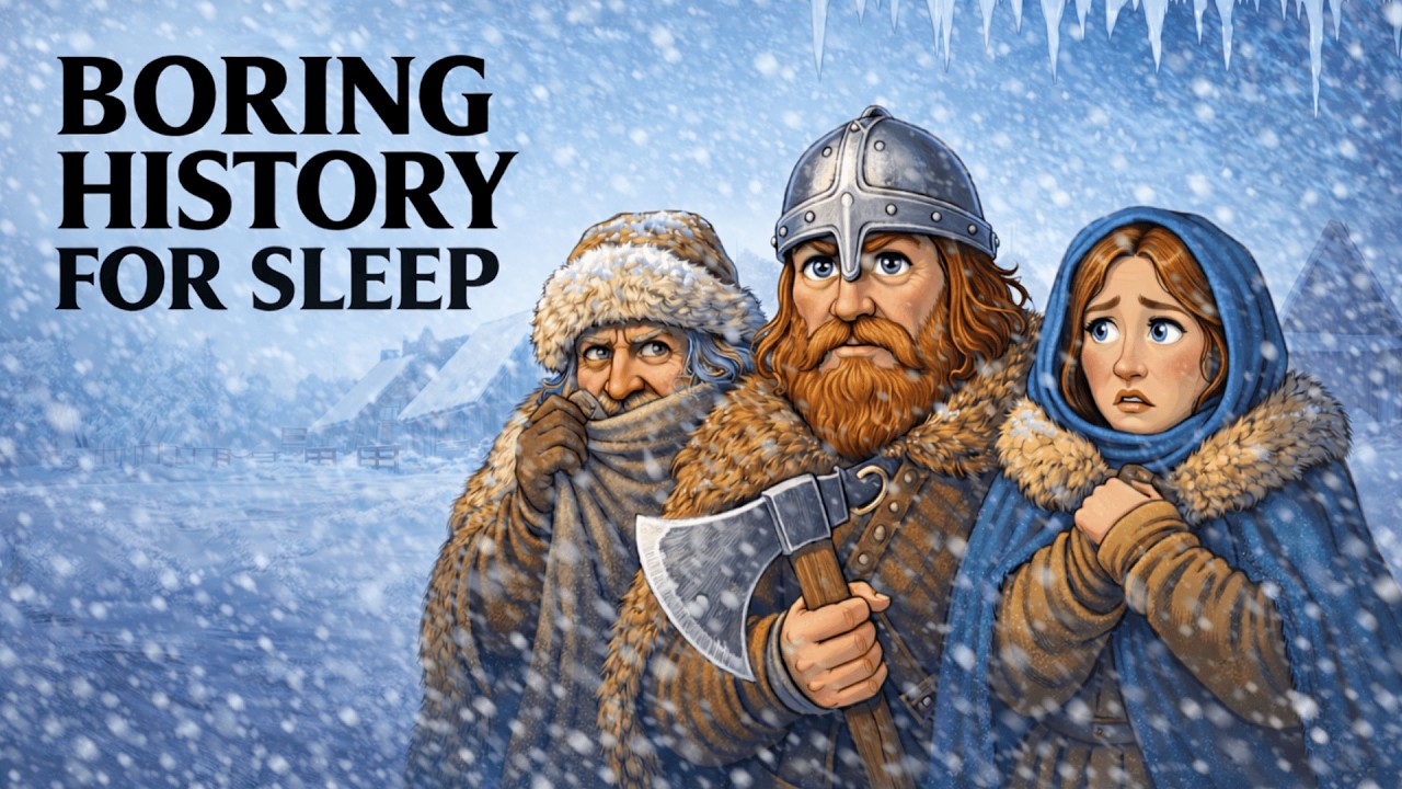 How Vikings Survived the Coldest Nights of the Year | Boring History For Sleep
