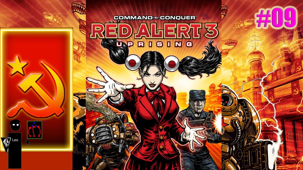Red Alert 3: Uprising (Soviets) #09 Escape at last. Now what's going on in Murmansk?