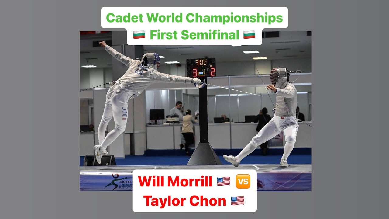 Cadet Worlds 2023 CMS - L4 - Will Morrill USA v Taylor Chon USA