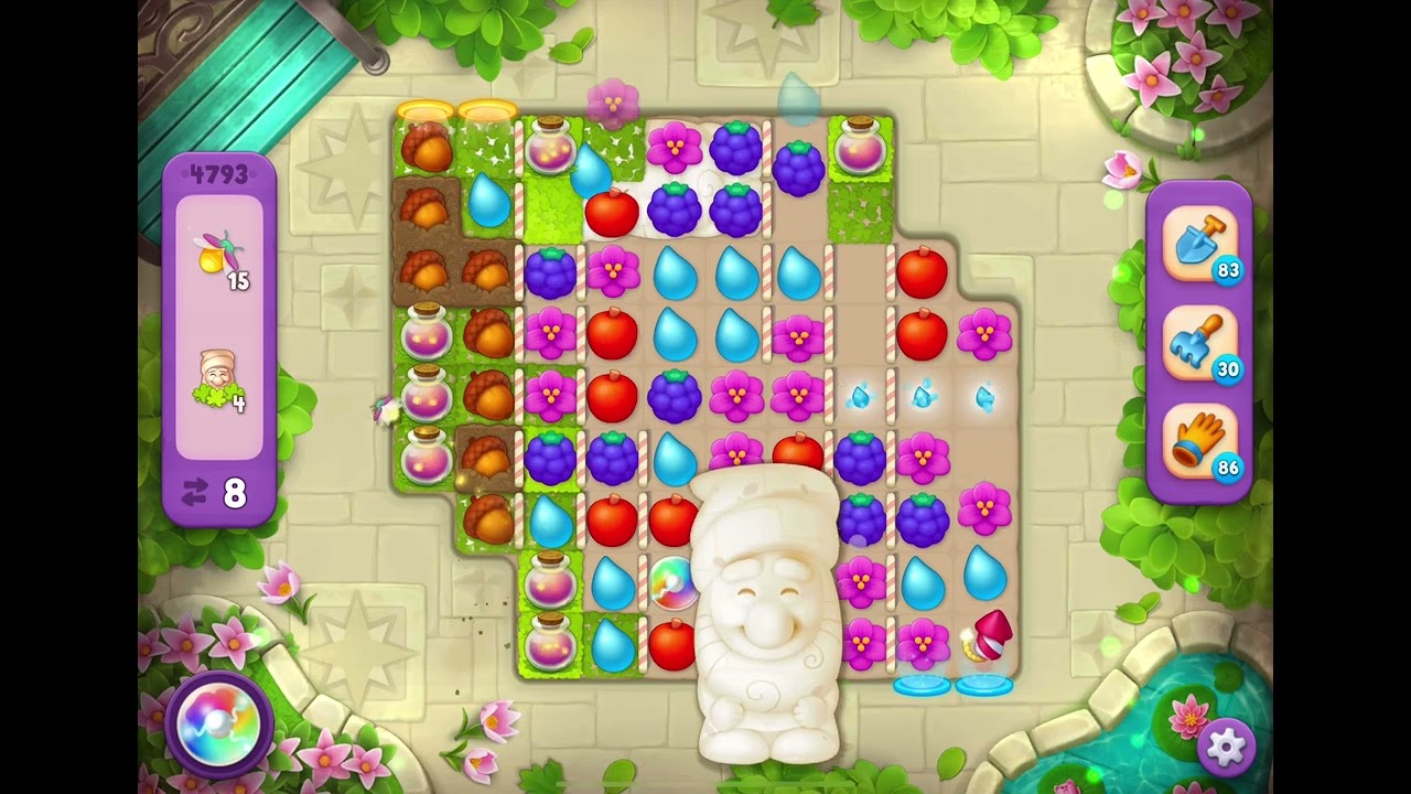 GardenScapes Level 4793 no boosters