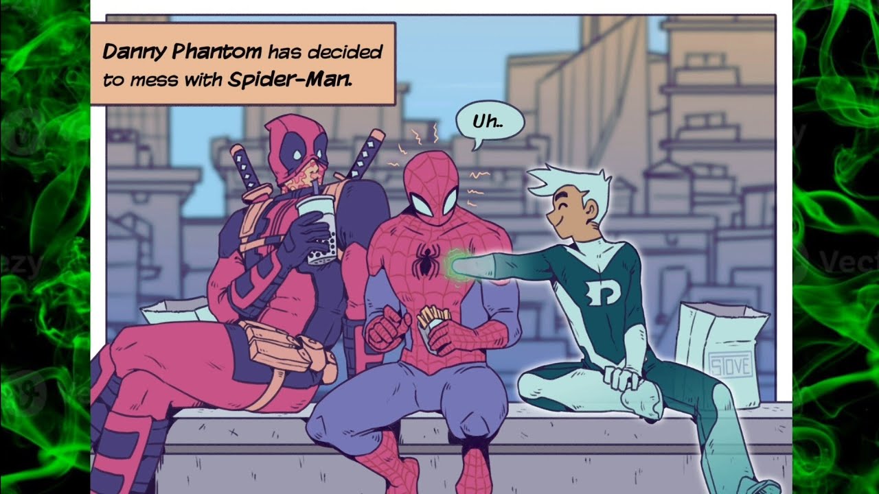 Marvel X Danny Phantom Comic 