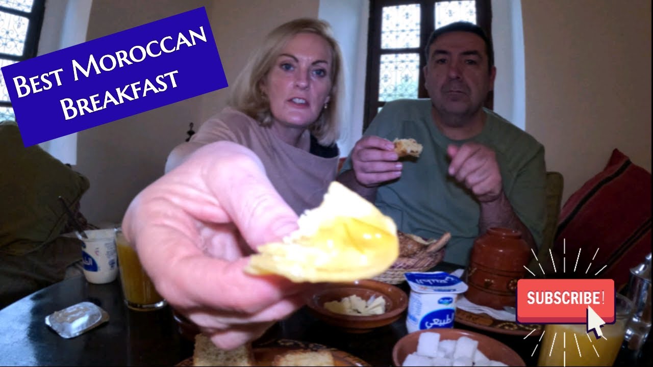BEST MOROCCAN BREAKFAST IN BEAUTIFUL RIAD OUZOUD WATERFALLS