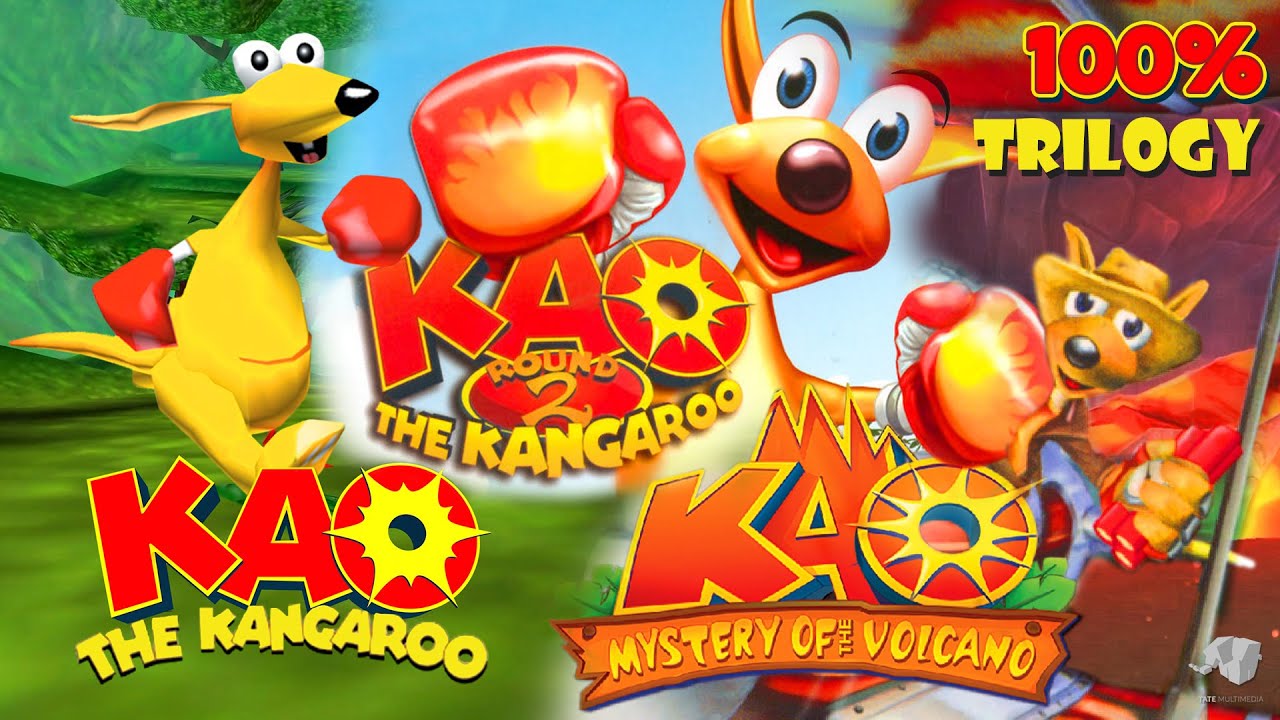 Kao the Kangaroo Trilogy (ALL 3 Main Games) - 100% Walkthrough - No Commentary